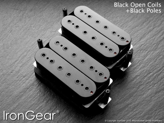 IronGear Metal Machine in Black/Black — pair